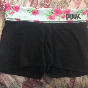 VS Pink yoga shorts